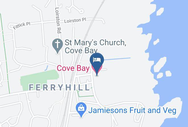 Cove Bay Hotel Map
