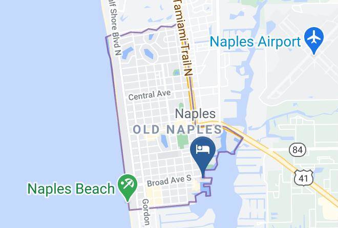 Collier - Cove Inn On Naples Bay Maps