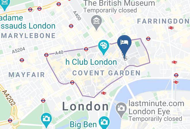 London - Covent Garden Luxe Maps