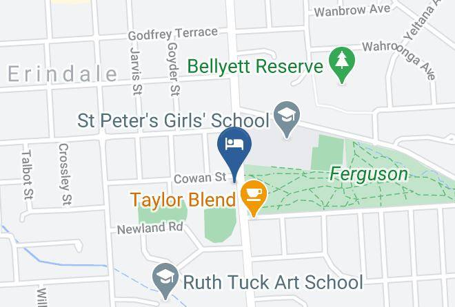 Burnside - Cowan Street Bungalow Maps