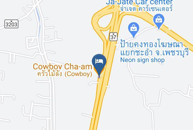 Amphoe Cha Am - Cowboy Cha Am Maps