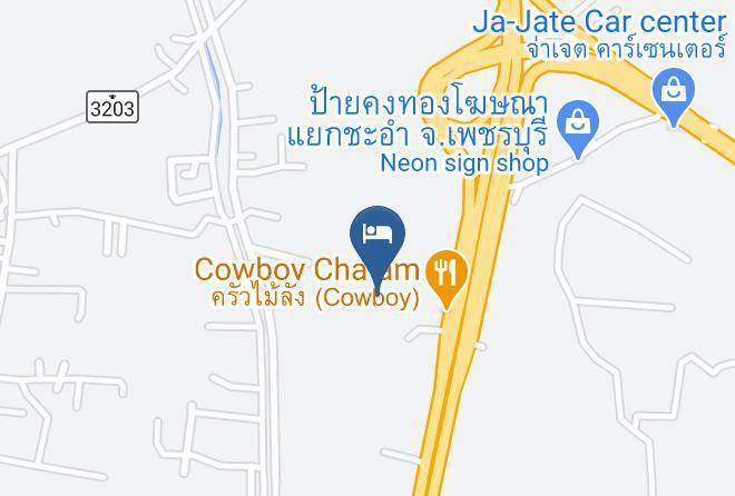 Cowboy Cha Am Resort Map