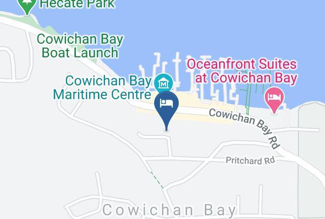 Cowichan Bay Guest Suites Map