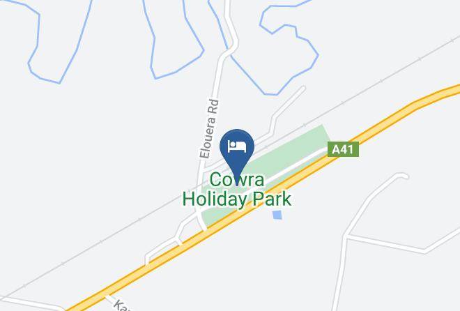 Cowra - Cowra Holiday Park Maps