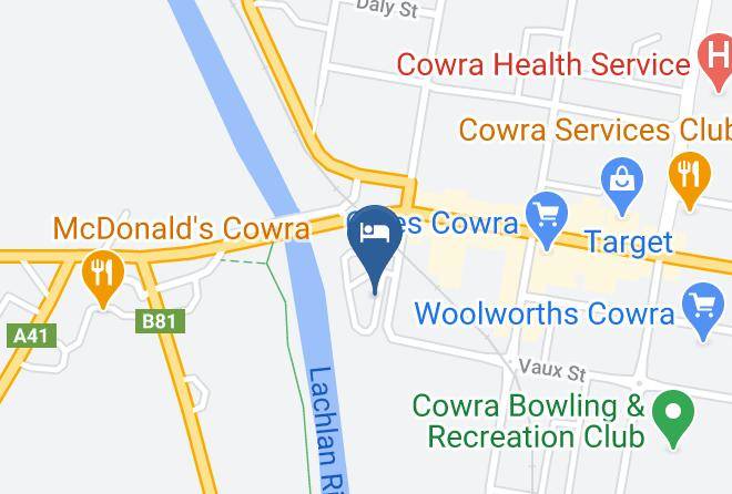 Cowra - Cowra Van Park Maps