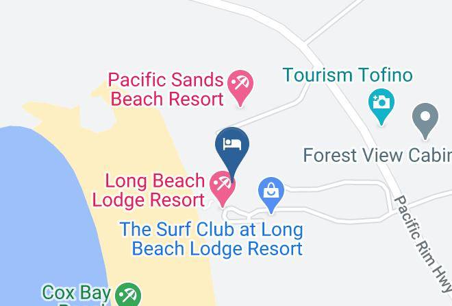 Alberni Clayoquot - Cox Bay Beach Resort Maps