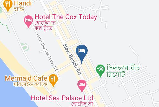 Chittagong - Hotel Cox's Hilton Maps