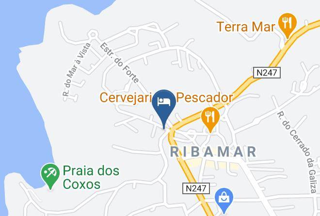 Mafra - Coxos Beach Lodge Maps