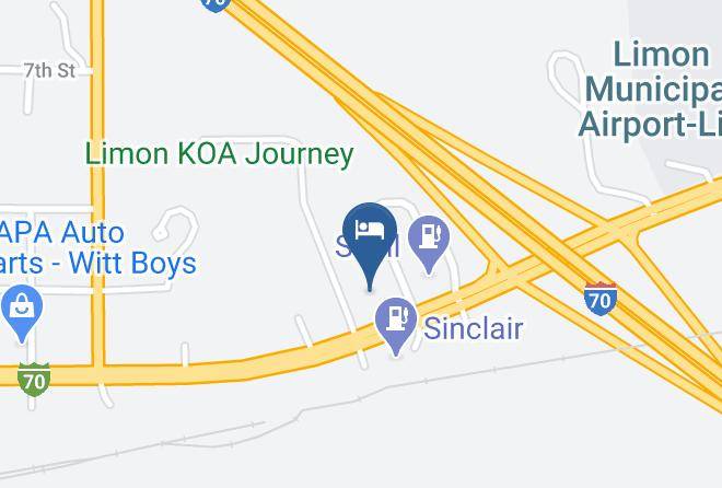 Lincoln - Coyote Motel East Maps