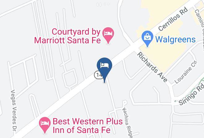 Santa Fe - Coyote South Santa Fe Maps