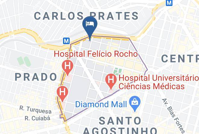 Belo Horizonte - Cozumel Club Maps
