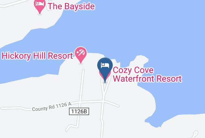 Marshall - Cozy Cove Waterfront Resort Maps