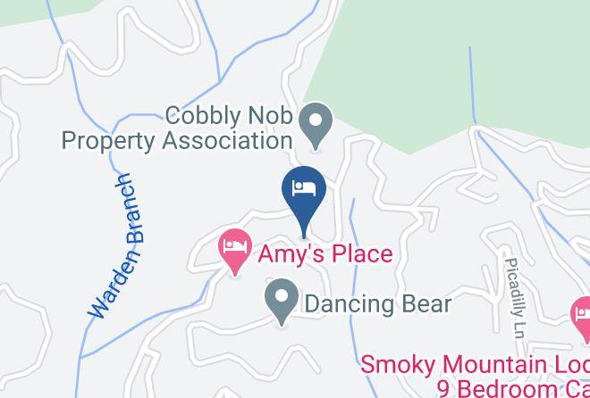 Sevier - Cozy Cub Hideaway Maps