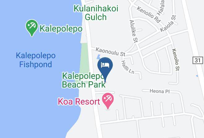 Maui - Cozy Hawaiian Studio Maps
