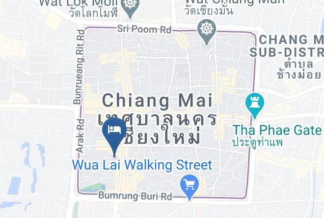 Amphoe Mueang Chiang Mai - Cozy Inn Chiangmai Maps