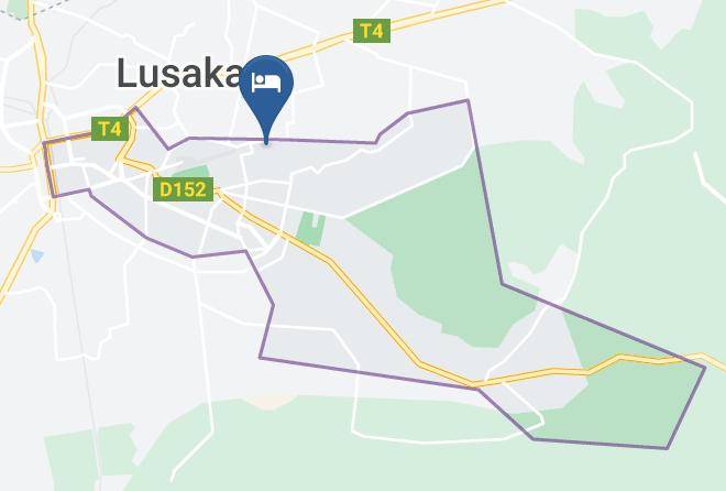 Lusaka - Cozy Lodge Zambia Maps