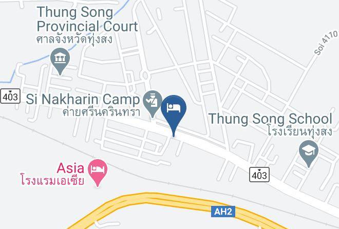 Amphoe Thung Song - Cozy Rabbit Hotel Maps