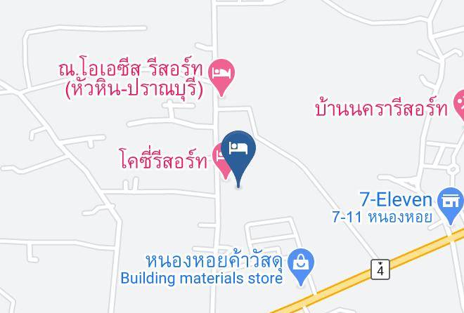 Amphoe Pran Buri - Cozy Resort Maps