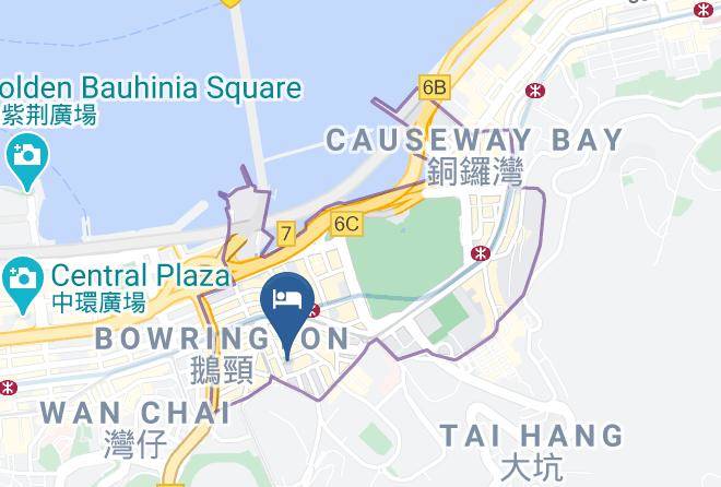 Wan Chai District - Cozy Studio Maps