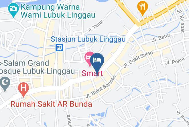 Kota Lubuk Linggau - Cozy Style Hotel Maps