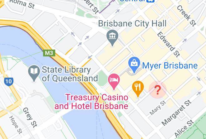 Brisbane - Cozyapt 108 Albert St Maps