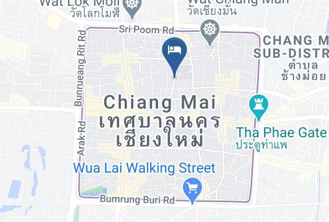 Cozytel Chiangmai Map