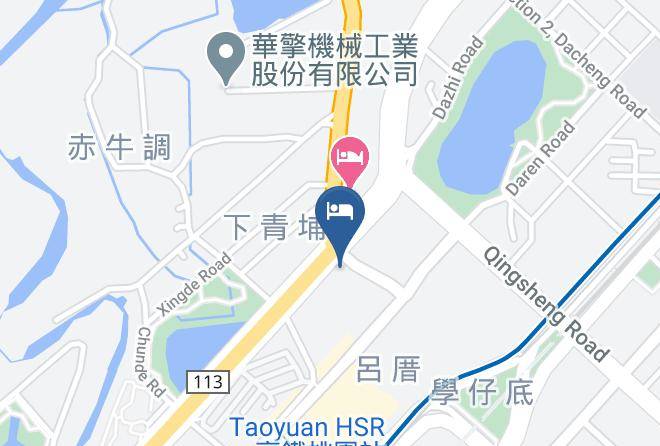 Zhongli District - Cozzi Blu Maps