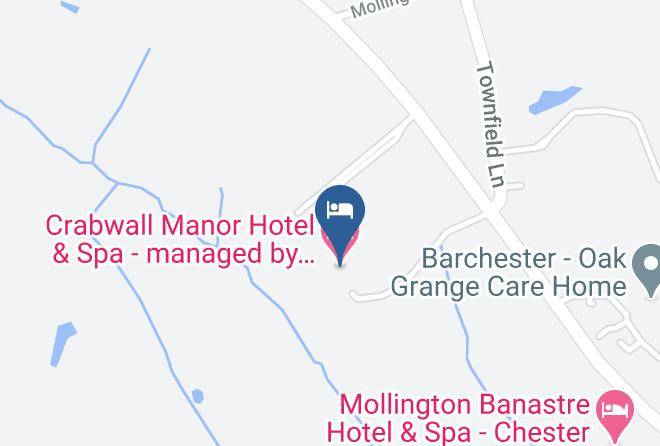Cheshire - Crabwall Manor Hotel & Spa Managed By Legacy Hotels And Resort Maps