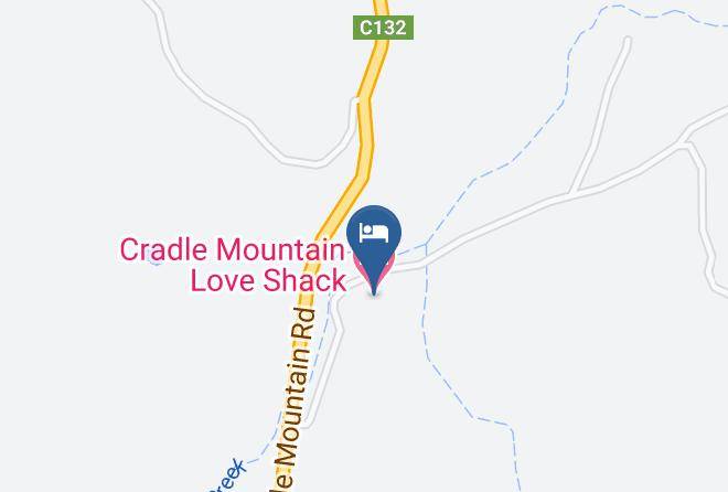 Kentish - Cradle Mountain Love Shack Maps