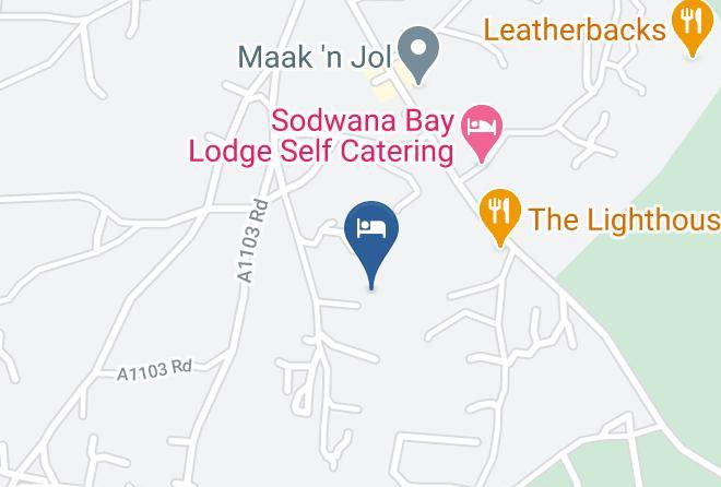 Umkhanyakude - Crafters Lodge Maps