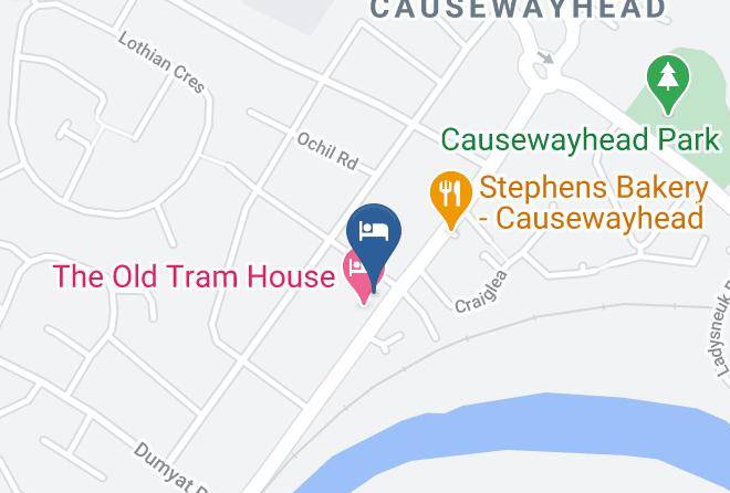 Stirling - Craigard Bed And Breakfast Stirling Maps