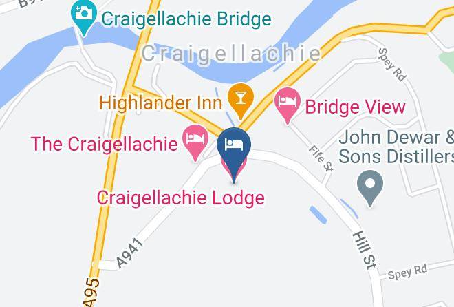 Moray - Craigellachie Lodge Maps