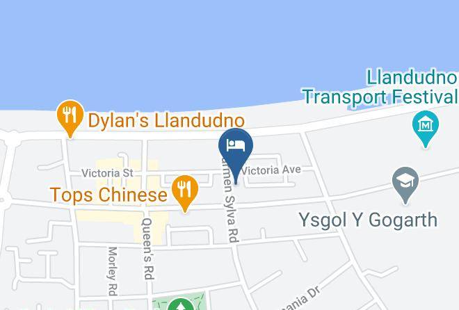 Conwy - The Carmen B&b Bookdirect For Best Rates Maps