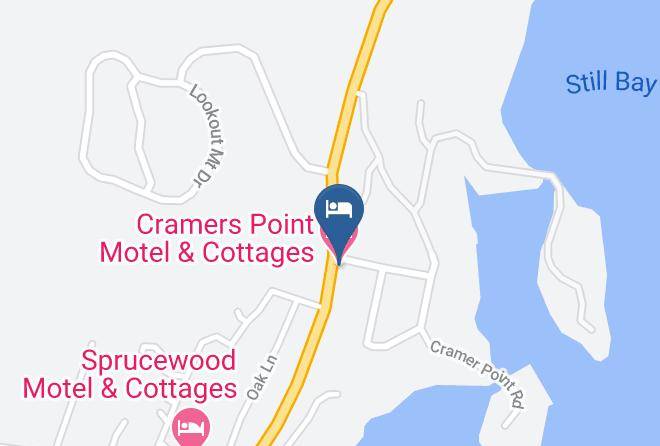 Warren - Cramers Point Motel Maps