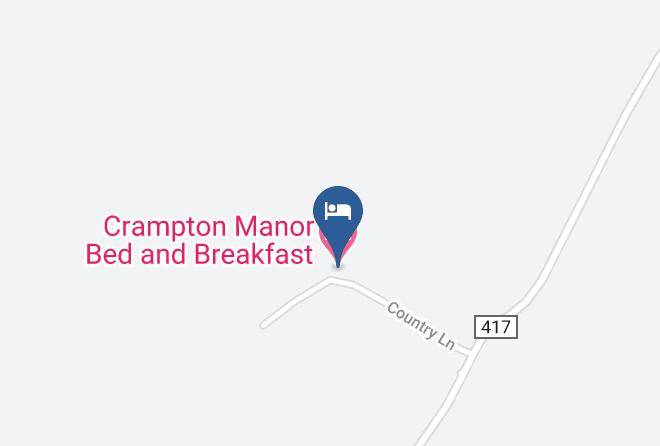 Fulton - Crampton Manor Bed And Breakfast Maps