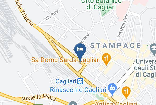 Cagliari - Cramu Bed & Breakfast Maps