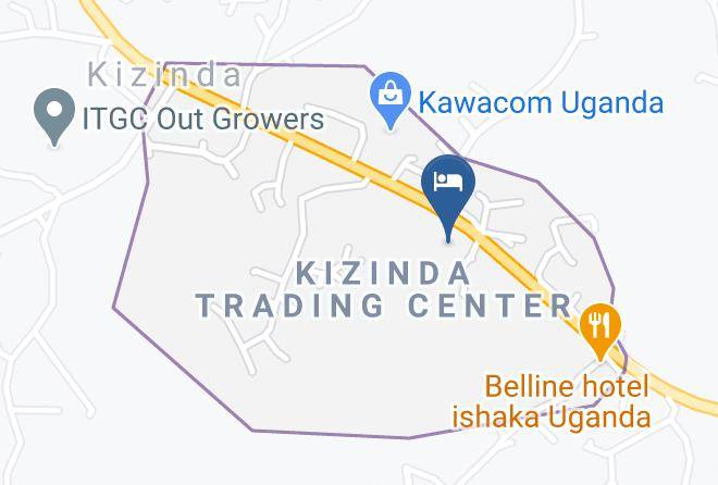 Bushenyi - Crane Resort Maps