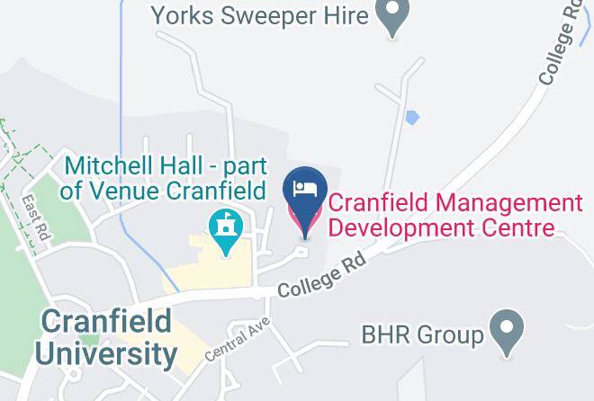 Cranfield Management Development Centre Map