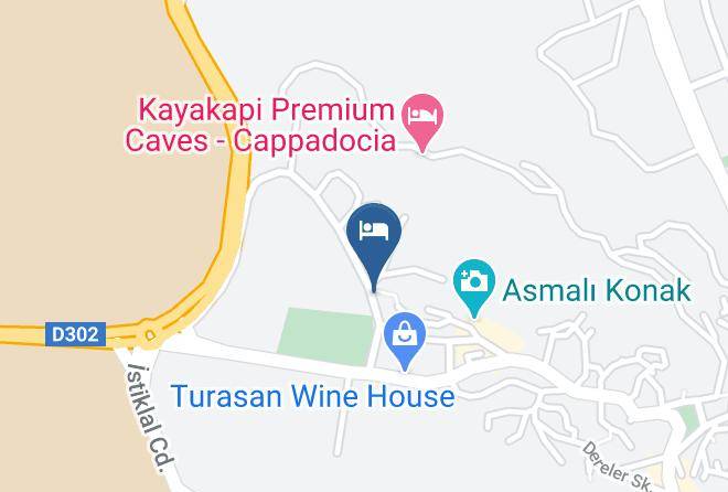 Urgup - Crassus Cave Hotel Maps