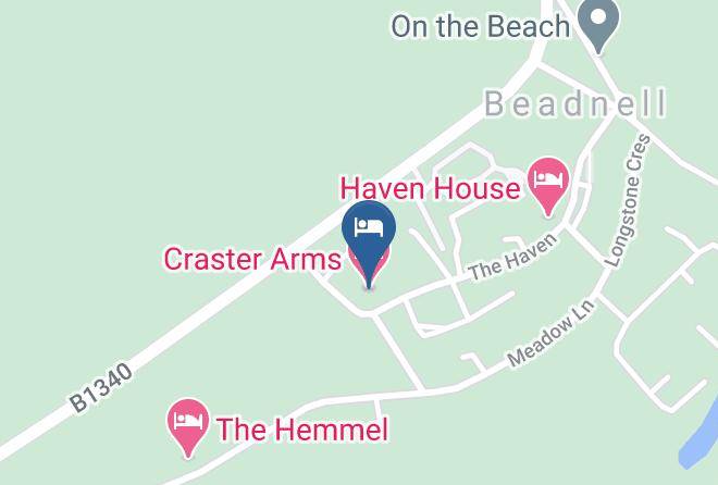 Northumberland - Craster Arms Hotel Maps