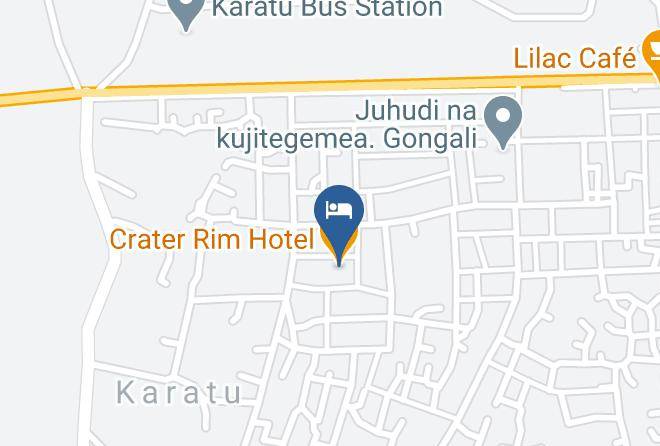 Crater Rim Hotel Map