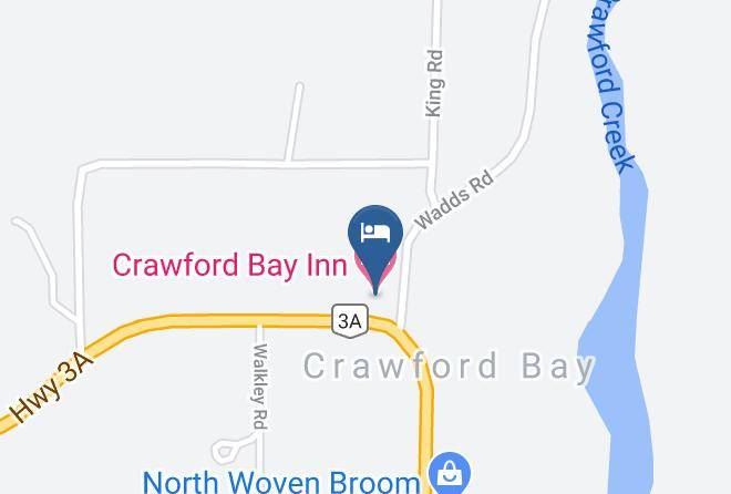 Central Kootenay - Crawford Bay Inn Maps