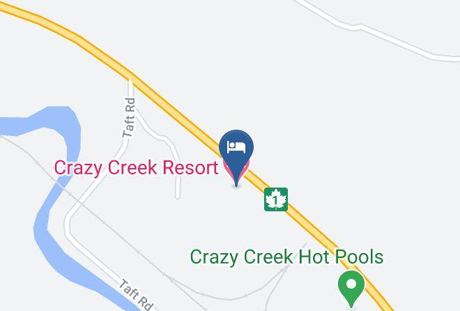Columbia Shuswap - Crazy Creek Resort Maps