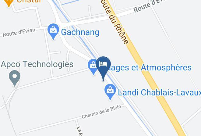 Aigle - Crazy Lounge Bnb Maps