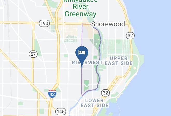 Milwaukee - Hi Milwaukee Cream City Hoste Maps