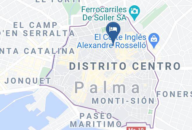 Baleares - Cream Homes La Rambla Alojamiento De Turismo De Interior Maps