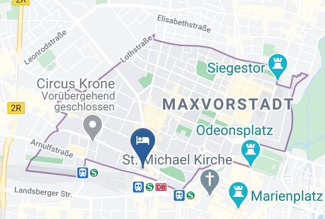 Munich District - Creatif Hotel Elephant Maps