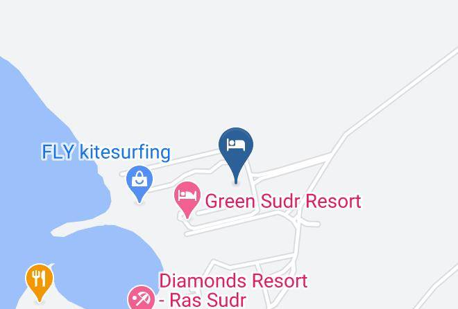 Ras Sedr - Creative Green Sudr Resort Maps
