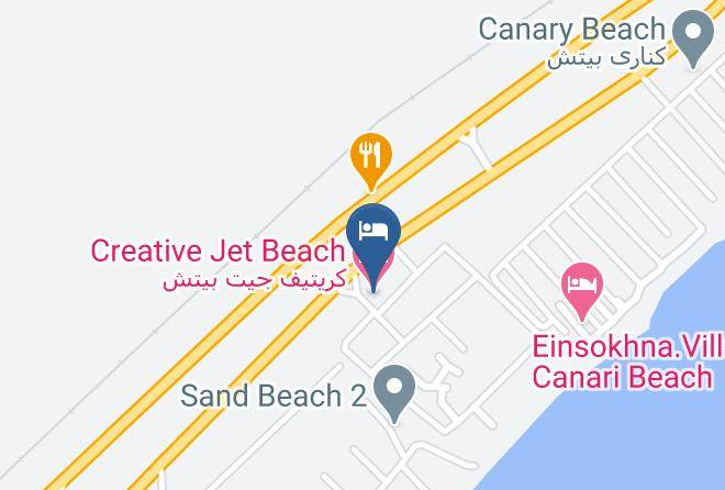 Ataka El Sokhna - Creative Jet Beach Maps