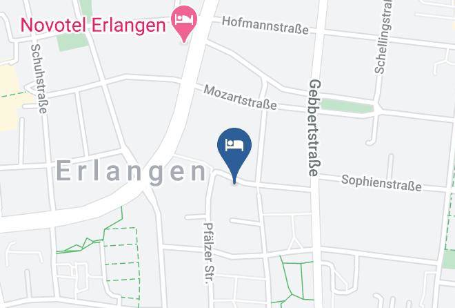 Erlangen - Creativhotel Luise Maps